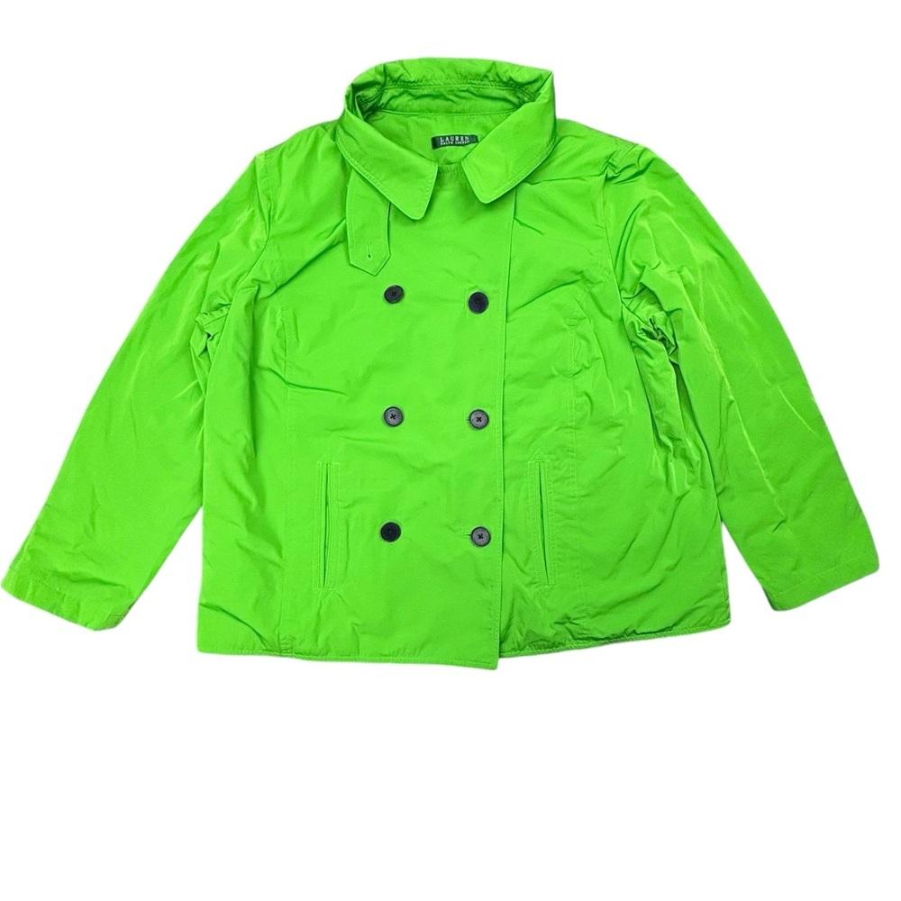 Ralph Lauren- double breasted button up coat- women's size 16W